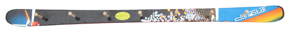 Snow Ski Coat Rack with Wooden Blue Dynastar