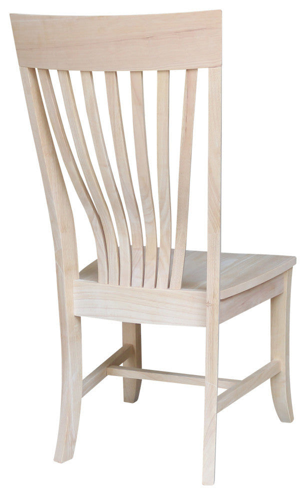 Amanda Chairs, Set of 2, Unfinished