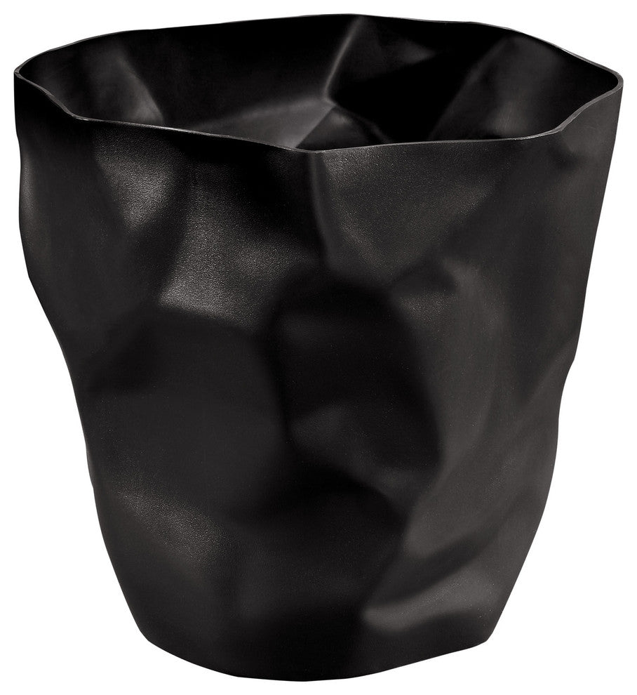 Modern Contemporary Living Room Trash Bin Black