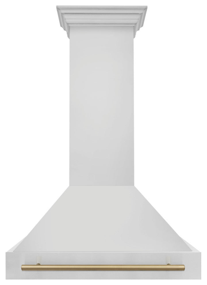 ZLINE 36" Stainless Steel Hood With Stainless Steel Shell, 8654STZ-36-CB