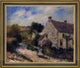 Gustave Loiseau Village RoadFramed Premium Canvas Print, 16"x20"