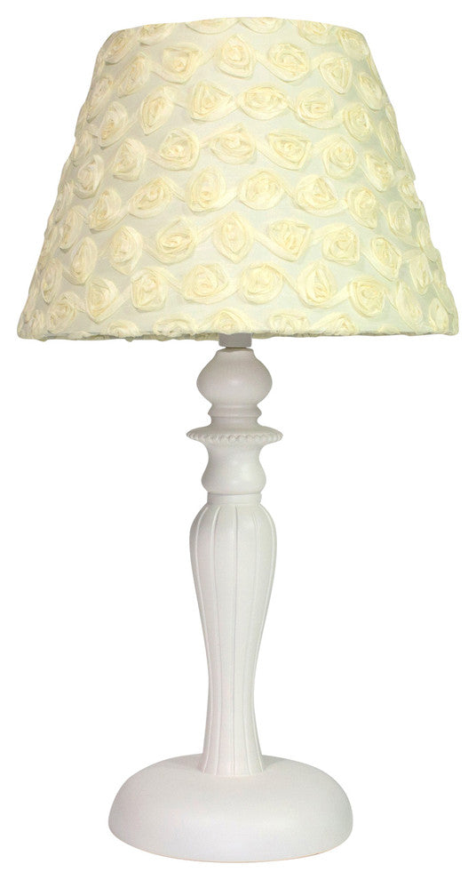 Imagination Yellow Roses Lamp Base and Shade