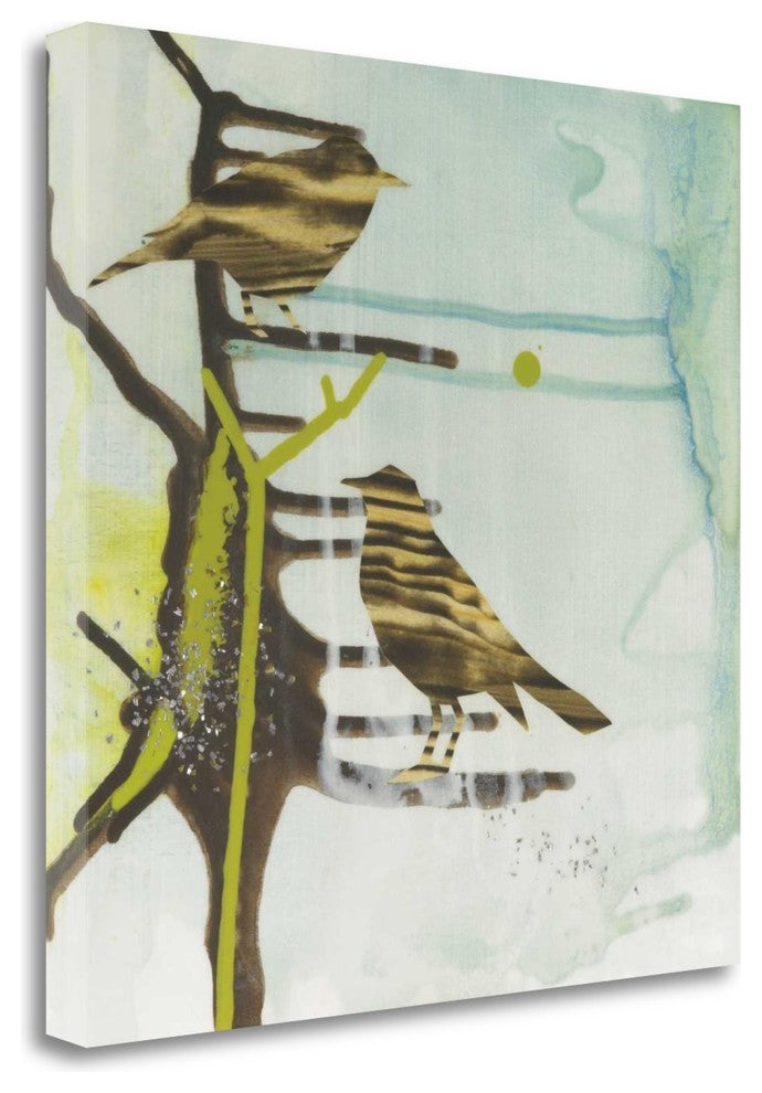 "Chit Chat Chirp" By Gina Miller, Giclee Print on Gallery Wrap Canvas