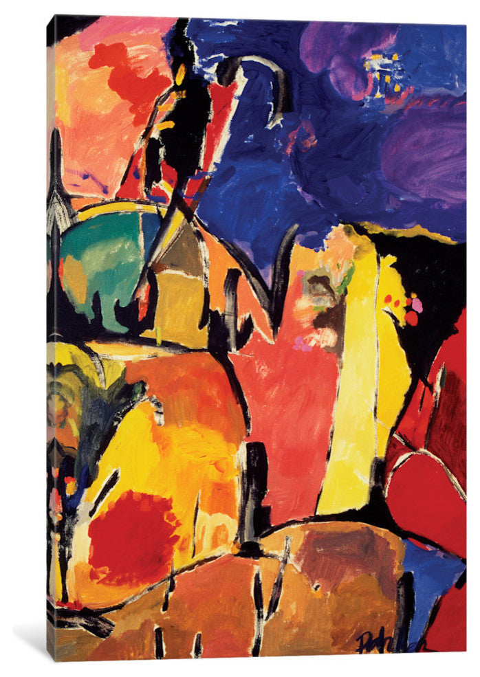 "Arles" by Kim Parker, 40x26x1.5