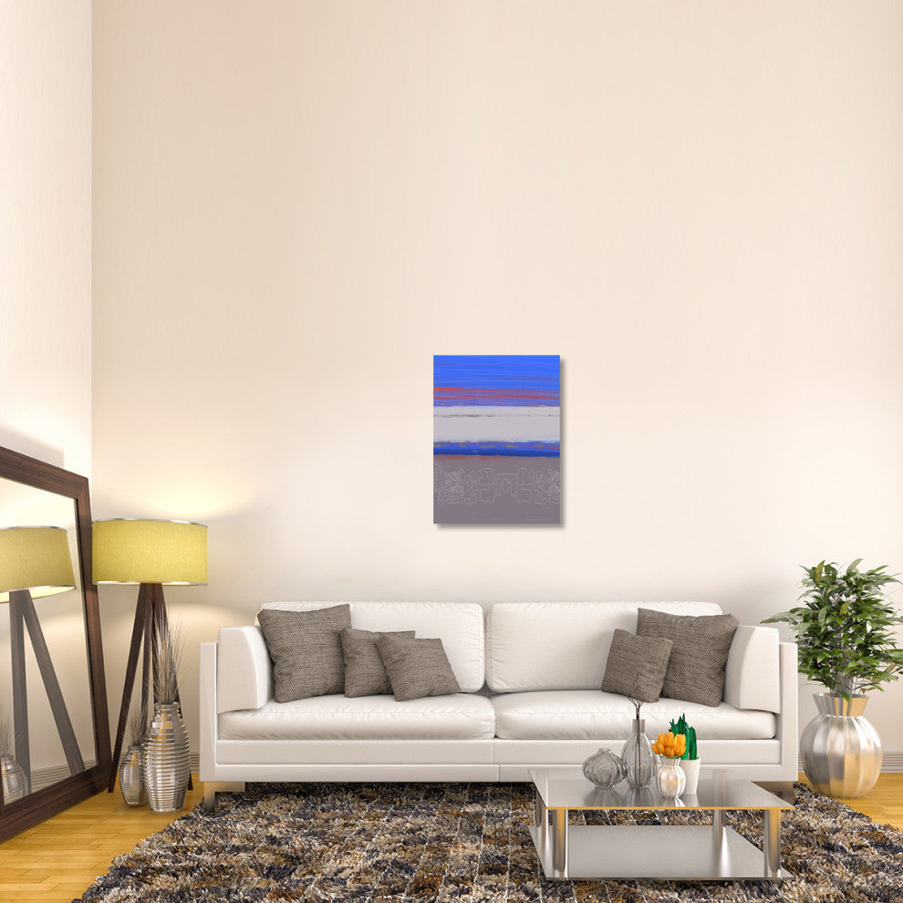 "Abstract  Blue View 1" Fine Art Print
