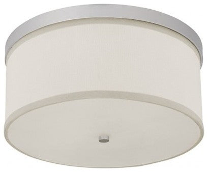 Midtown 3-Light Flush and Semi-Flush, Matte Nickel