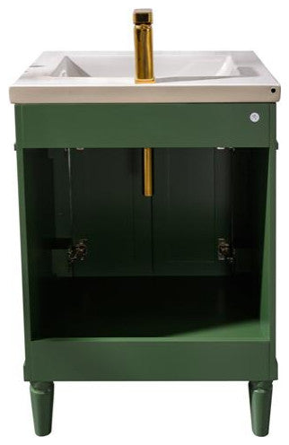 24" Vogue Green Sink Vanity