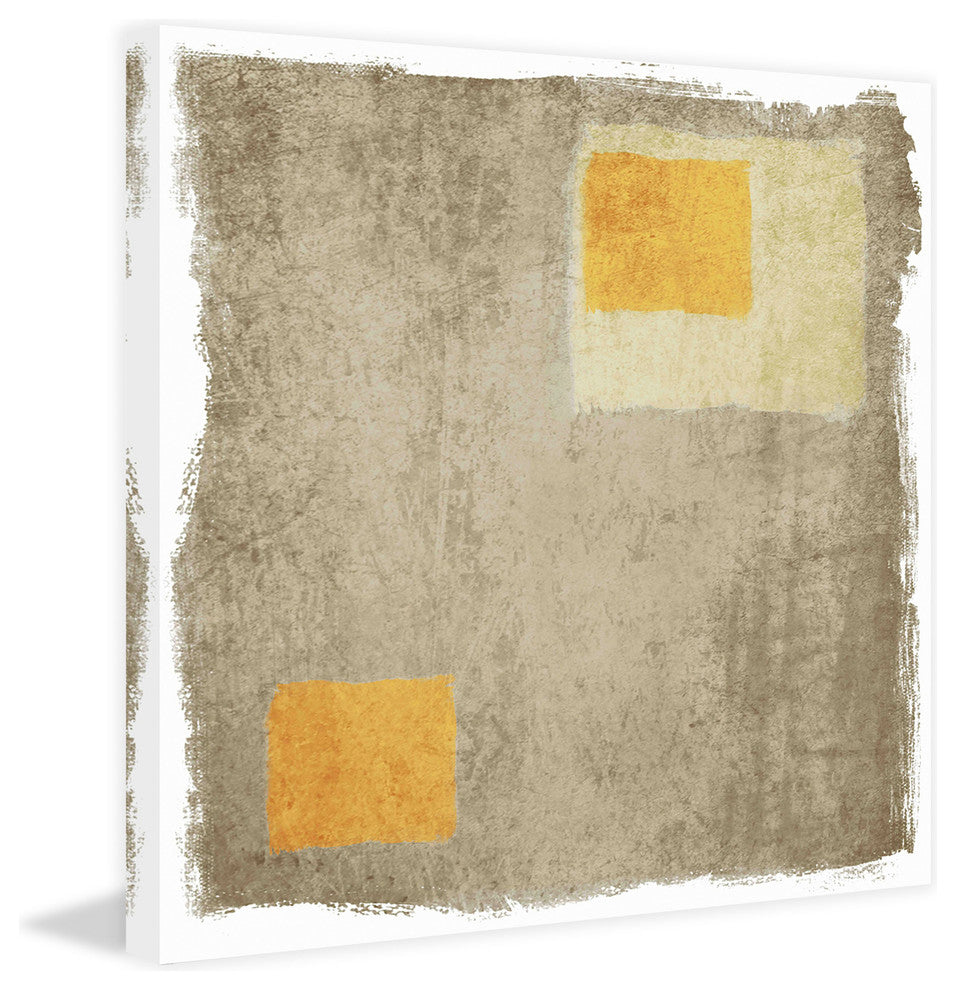 "Olive Square II" Painting Print on Canvas by Irena Orlov
