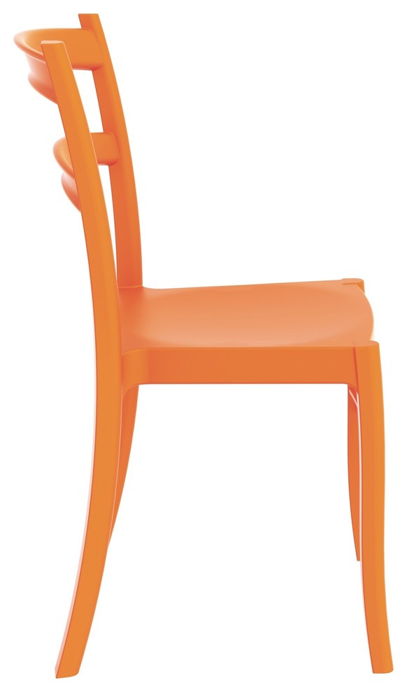 Compamia Tiffany Dining Chairs, Set of 2, Orange