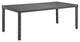 Modway Summon 83" Outdoor Patio Dining Table, Gray