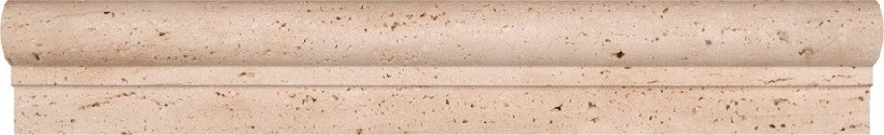 Tuscany Classic Chair Rail Molding, 0.5"x12", Set of 10