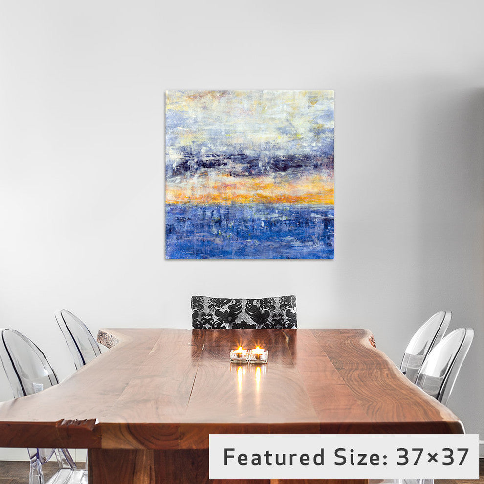 "Seatime" by Julian Spencer Canvas Print, 37"x37"