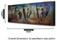 Saddle Ink Elephant IV, 20"x40"