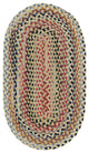Capel St. Johnsbury Wheat 0440_100 Braided Rugs - 9' 2" X 13' 2" Oval