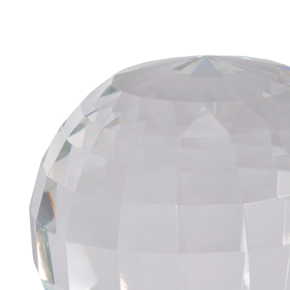 Crystal 5" Orb, Clear