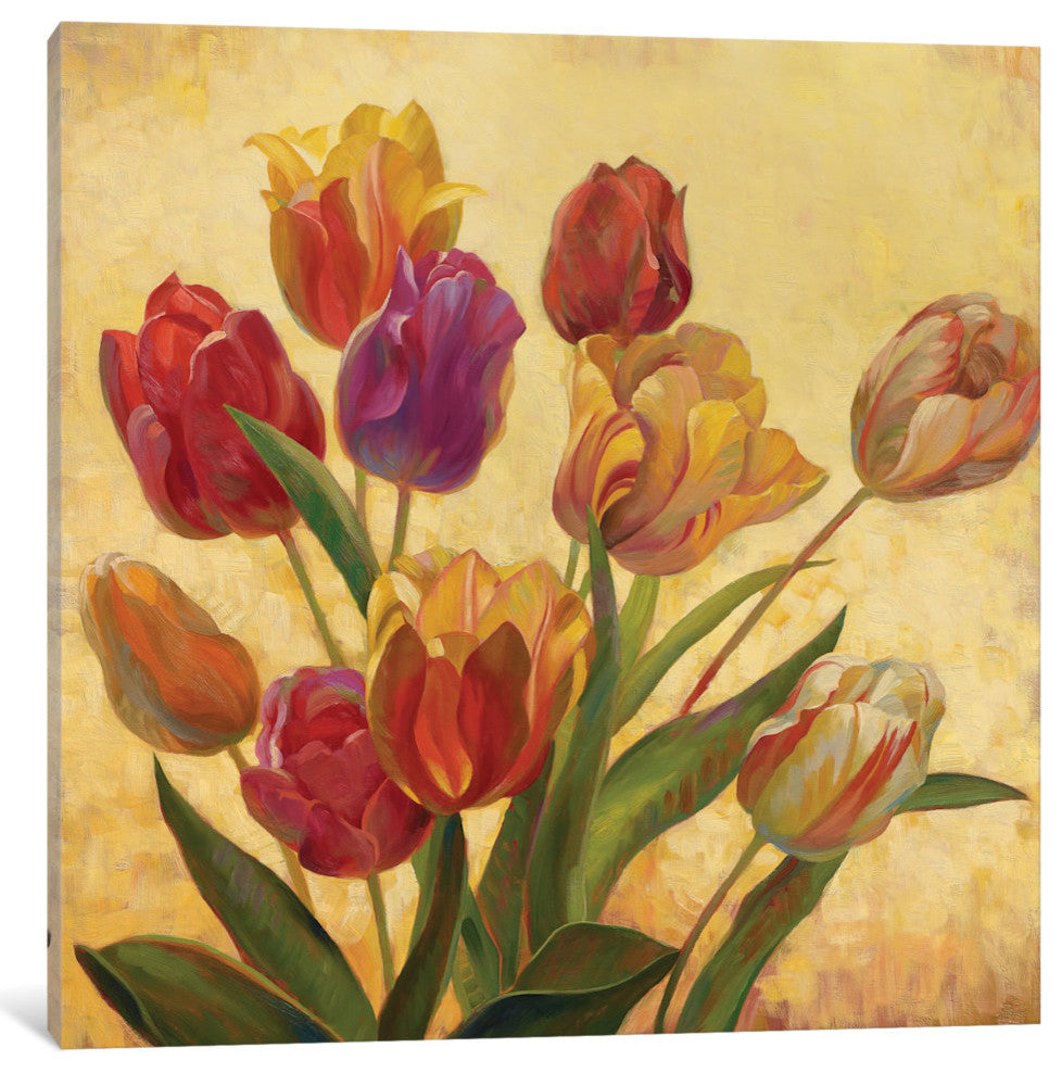 "Tulip Bouquet" by Emma Styles, 12x12x1.5