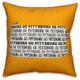 Yellow Pennsylvania Go Team 16x16 Spun Poly Pillow