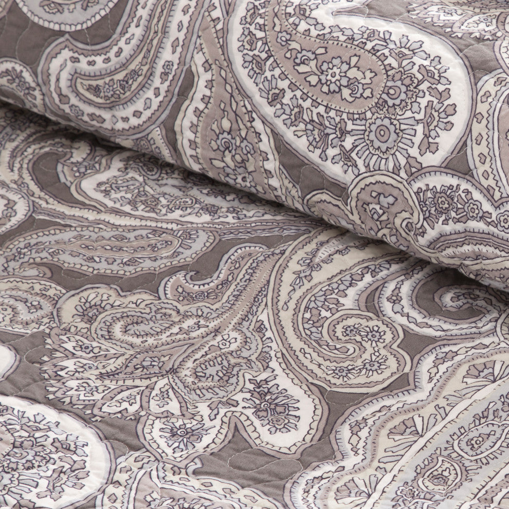 Madison Park Printed Coverlet Set, King/California King