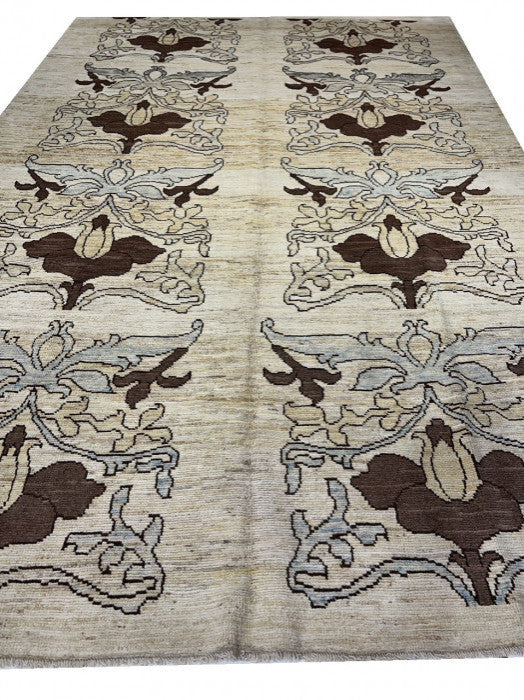 Fine Hand Knotted Persian Sultanabad Rug 7'8"x11'6"