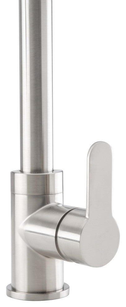 Rivella Pull-Down Single Handle Kitchen Faucet, Brushed Nickel