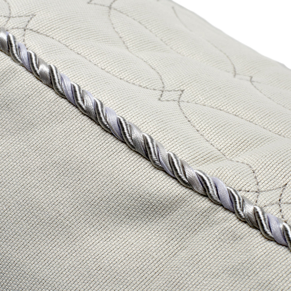 Canterbury 8-Piece King Comforter Set - Silver