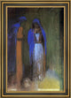 Odilon Redon Salome - 18" x 27" Framed Premium Canvas Print
