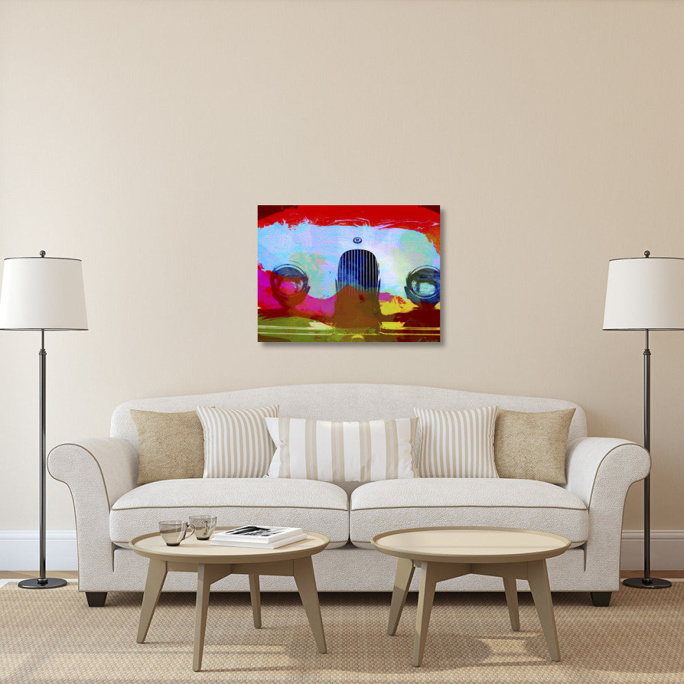 "Jaguar XK Front" Fine Art Print