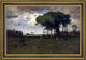 George Inness Georgia Pines Afternoon Framed Premium Canvas Print, 18"x27"