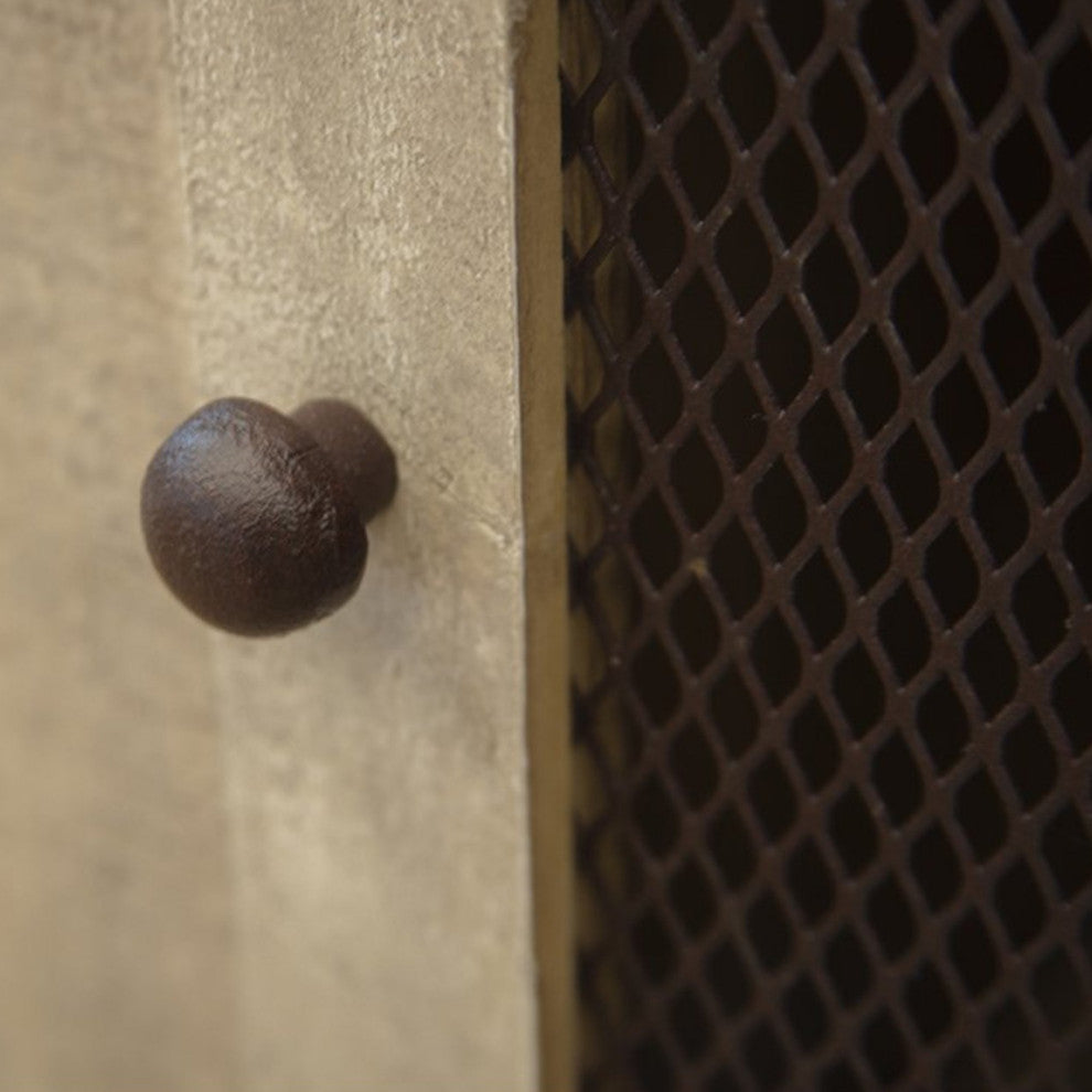 Crafters and Weavers Bayshore Sliding Door 4 Drawer Console Table