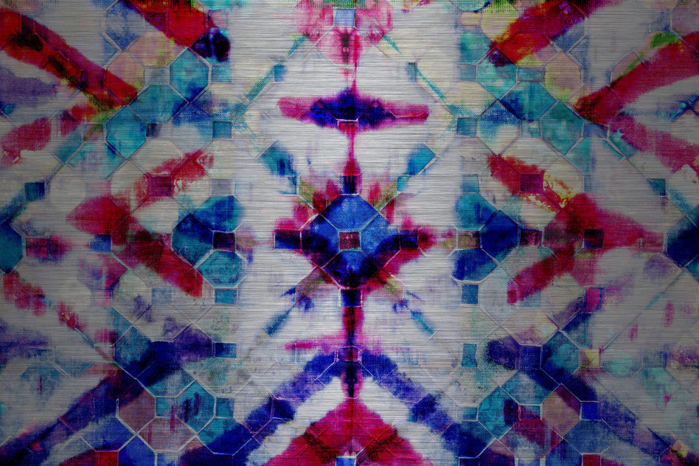 "Agourai" UV Ink Print on Brushed  Aluminum, 45"x30"