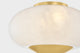 Mitzi Lottie Flush Mount Aged Brass