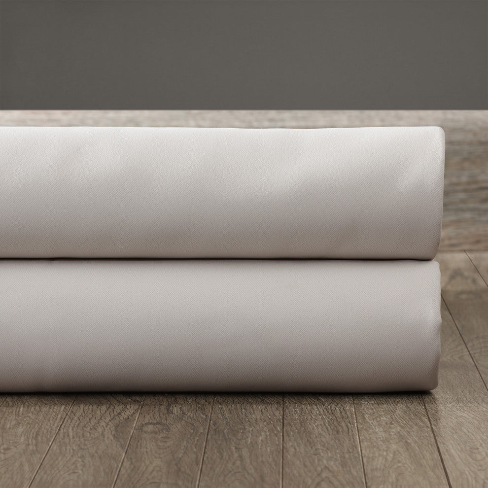 Room Darkening Curtain Panel Pair, Alabaster Beige, 50"x96"