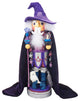 Kurt Adler 18" Hollywood Purple Wizard Nutcracker