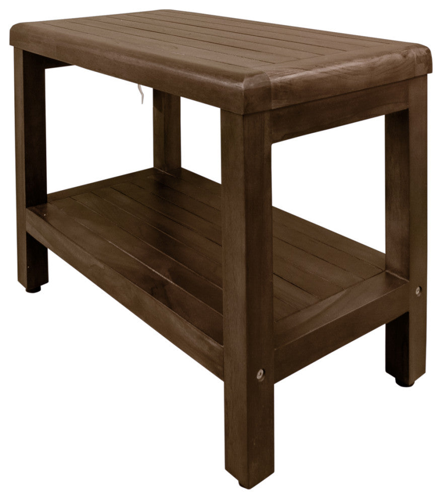 Classic Teak Shower Bench, 24"