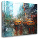 "Times Square Reflections" By Mark Lague, Giclee Print on Gallery Wrap Canvas