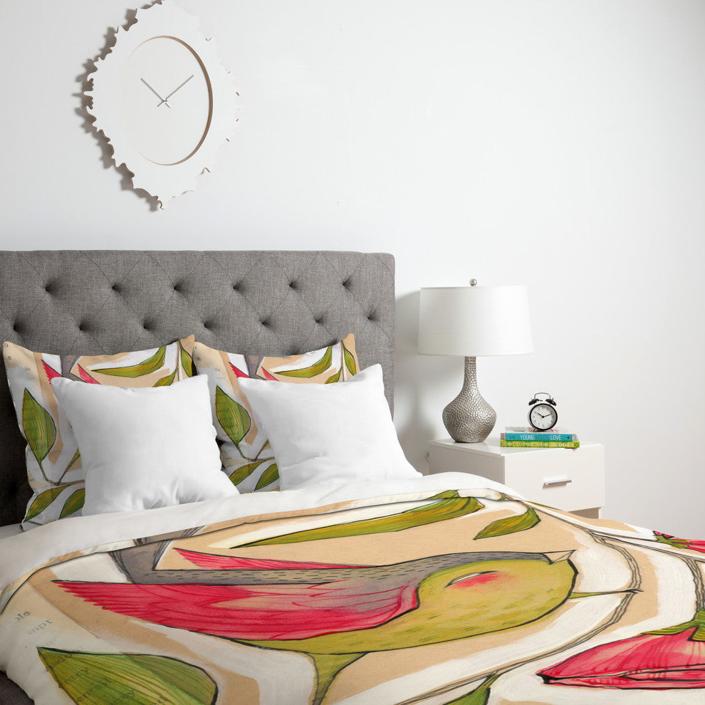 Deny Designs Cori Dantini Tweet Duvet Cover - Lightweight