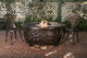 Toulon Cast Aluminum Oval LPG Fire Pit