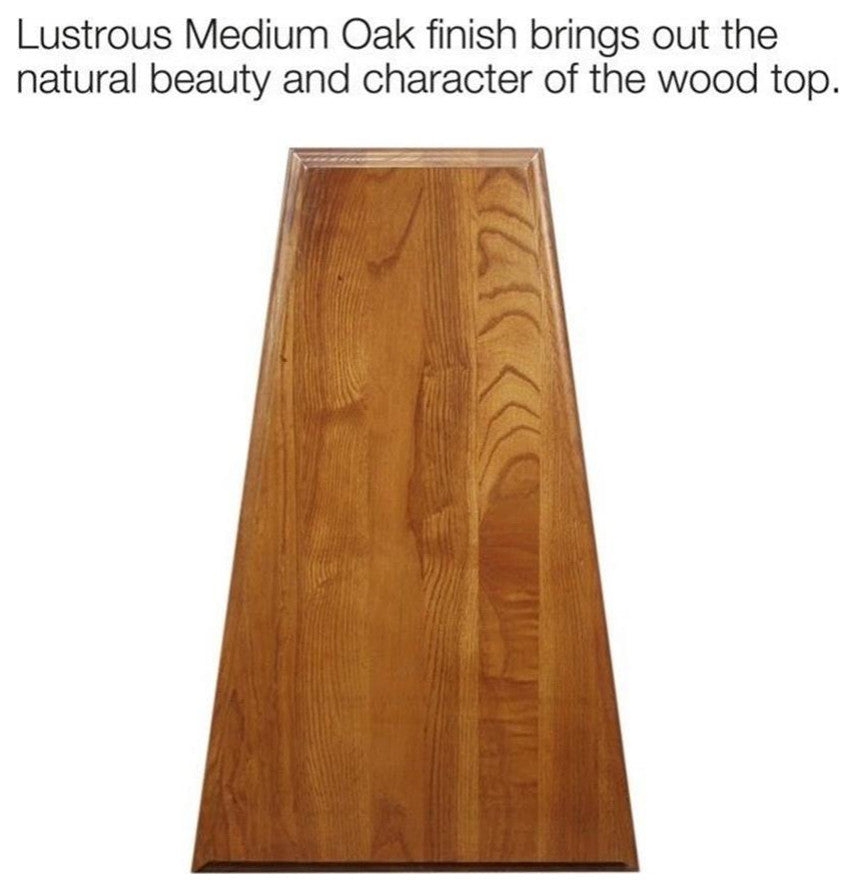 Leick Furniture Favorite Finds Recliner Wedge Table in Slate Finish