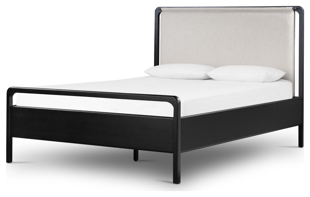 Rosedale Bed-Ebony Oak- Queen