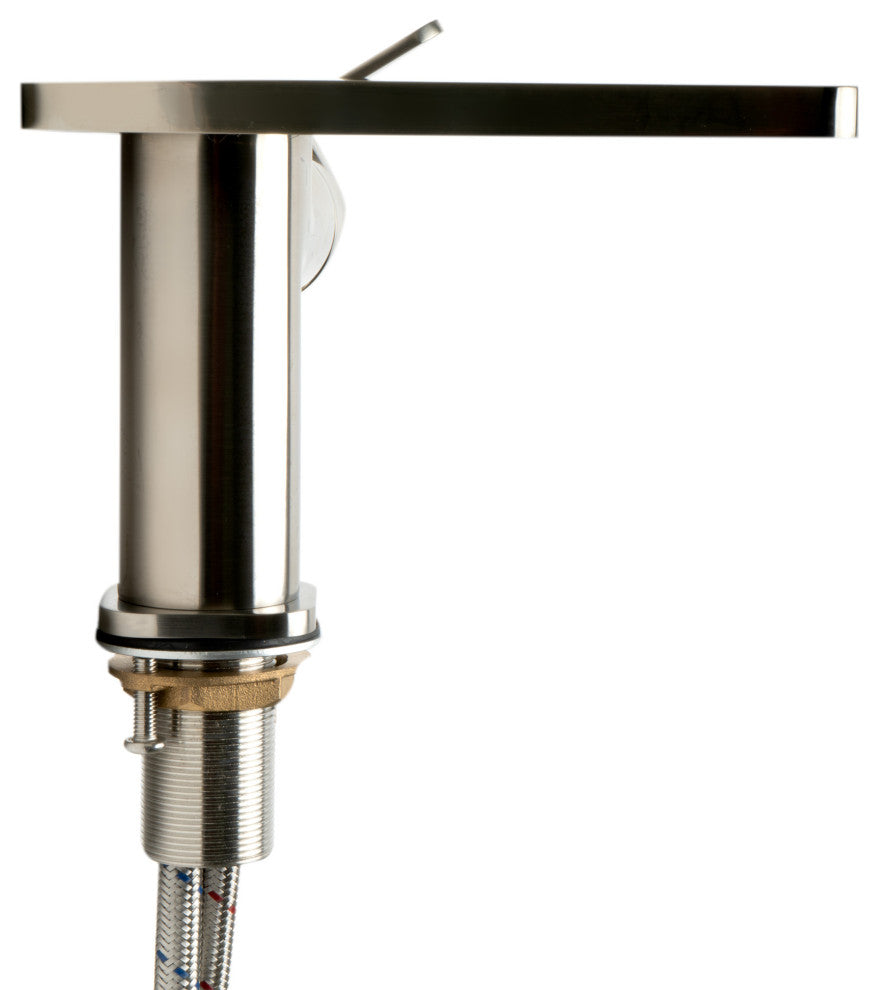 ALFI brand AB1882-BN Brushed Nickel Single-Lever Bathroom Faucet