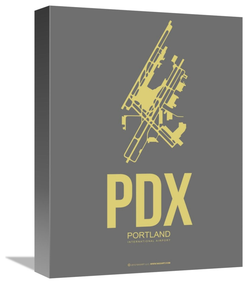 "PDX Portland Poster 2" Fine Art Print