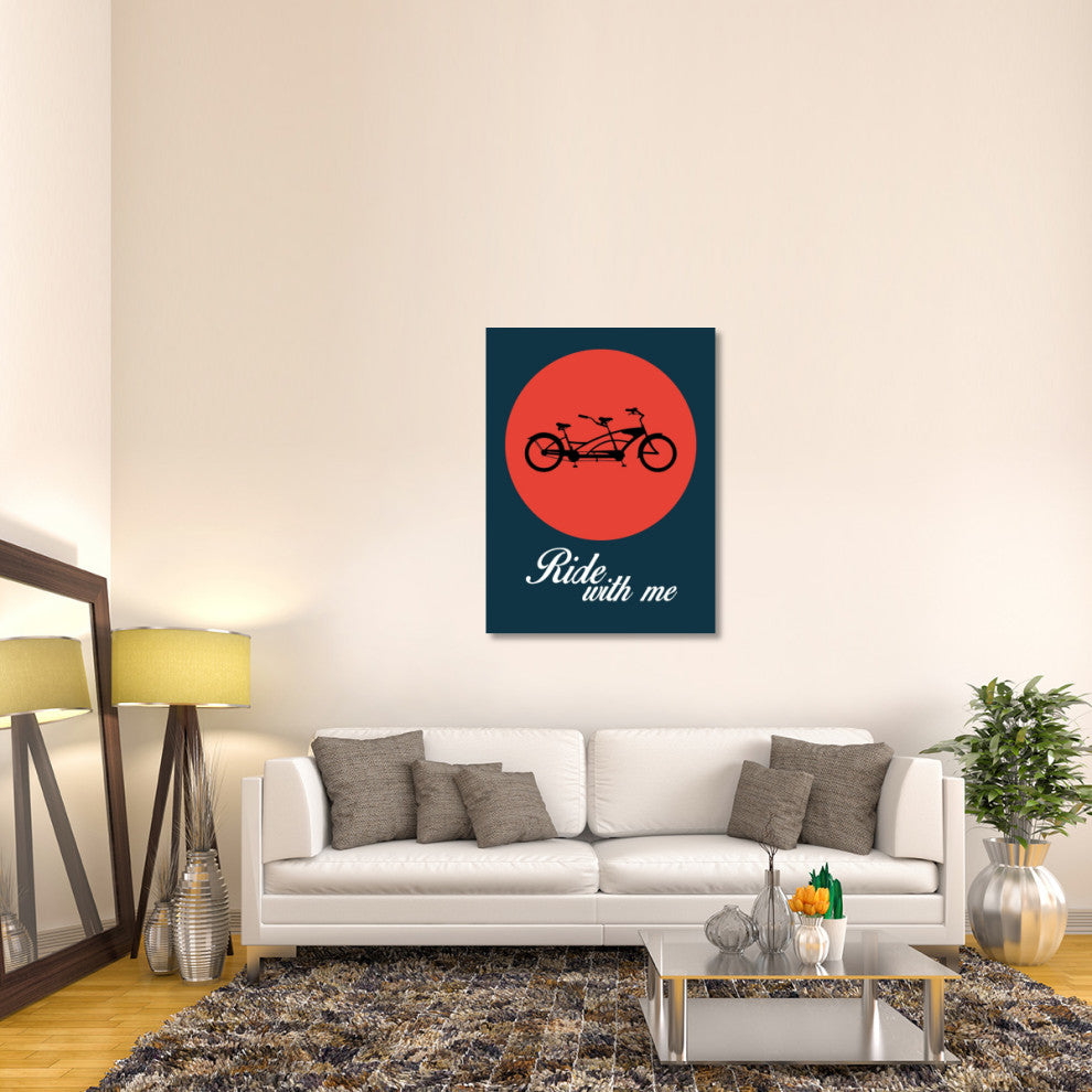 "Ride With Me Poster 1" Fine Art Print