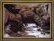 Gustave Courbet The Source of the Loue Framed Premium Canvas Print, 18"x27"