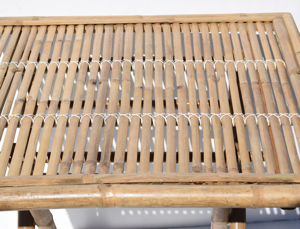 Bamboo Round Square Table