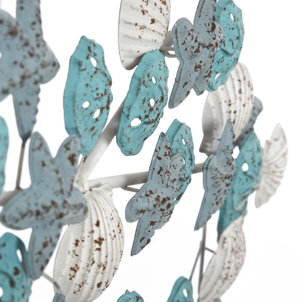 Metal Wall Sculpture | 40in X 20in