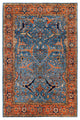 Serapi One-of-a-Kind Hand-Knotted Area Rug Light Blue, 6'0" x 9'3"