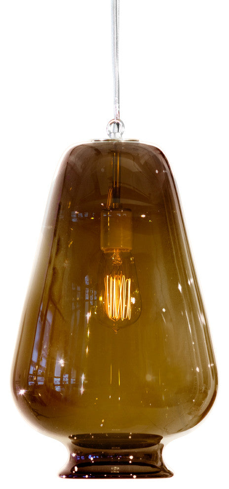 Mars Pendant, The Vesuvius Collection, Amber