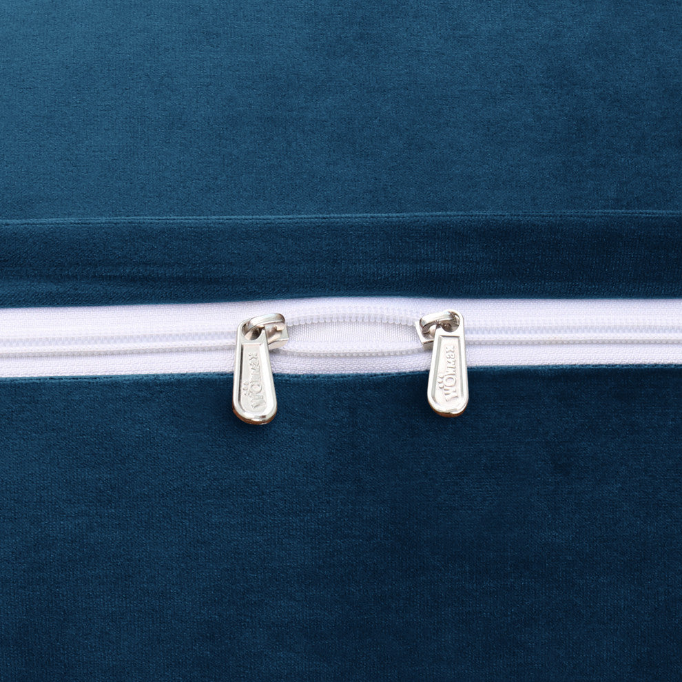 WOWMAX Bed Wedge Pillow Back Support Cushion Dorm Hostel Bed Headboard Pillow, 39x20x8