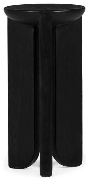 Hemi Solid White Oak Side Table