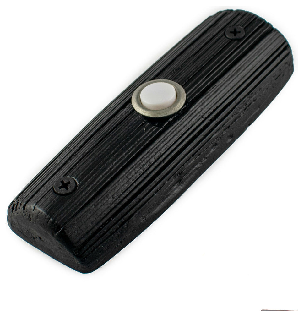 Yucca Doorbell, Handmade Luxury Hardware, Wrought Iron
